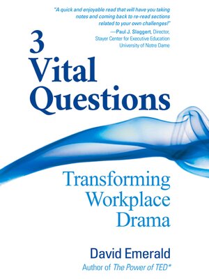 cover image of 3 Vital Questions